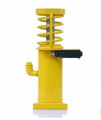 電梯中的油壓緩沖器，由哪些組成部分？